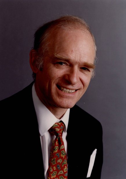 Portrait of David d'Avray smiling