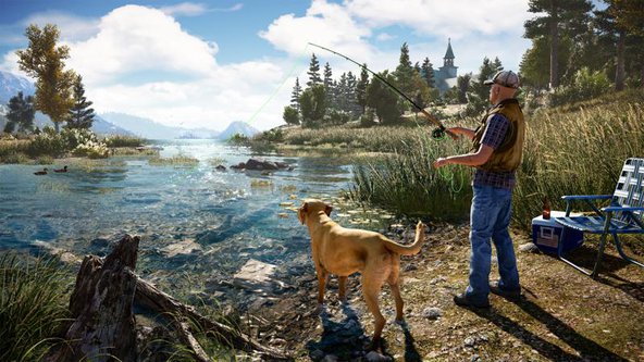 The spectacular vistas of Montana rendered in Far Cry 5. Image credit: Ubisoft / Montreal.