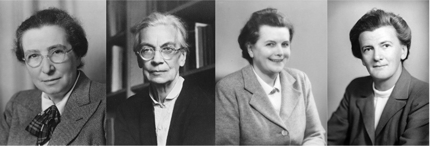 Dorothy Garrod, Jocely Toynbee, Doris Stenton, Lucy Sutherland