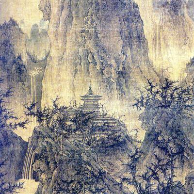Li Cheng - A Solitary Temple in the Mountains