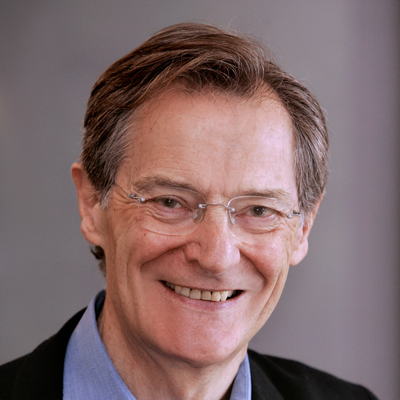 Smiling portrait of Professor Quentin Skinner FBA