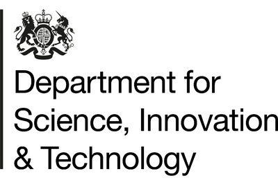 Logo for the Department for Science, Innovation & Technology